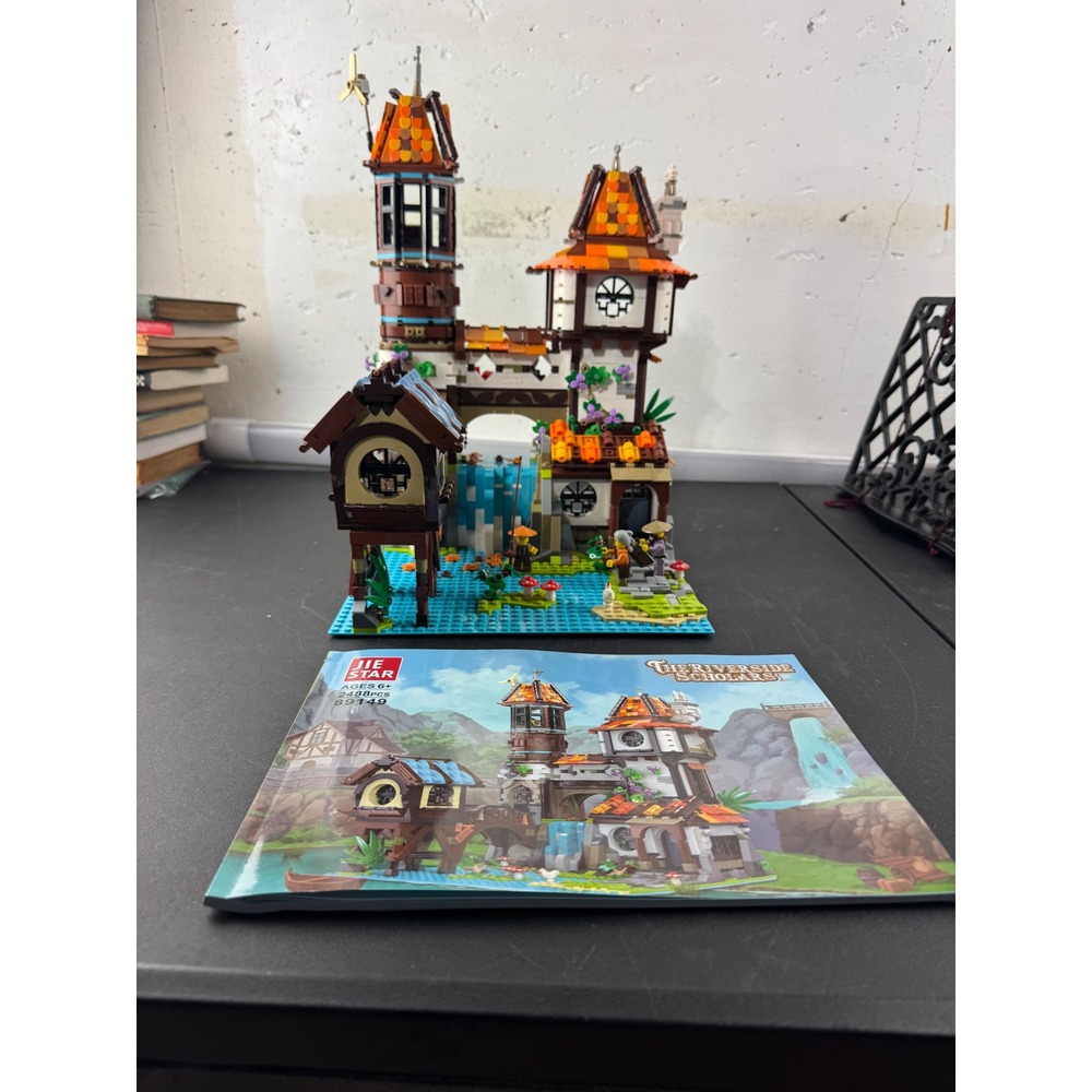 Jie Star The Riverside Scholars 89149 Building Set 2488 Pcs Medieval Model